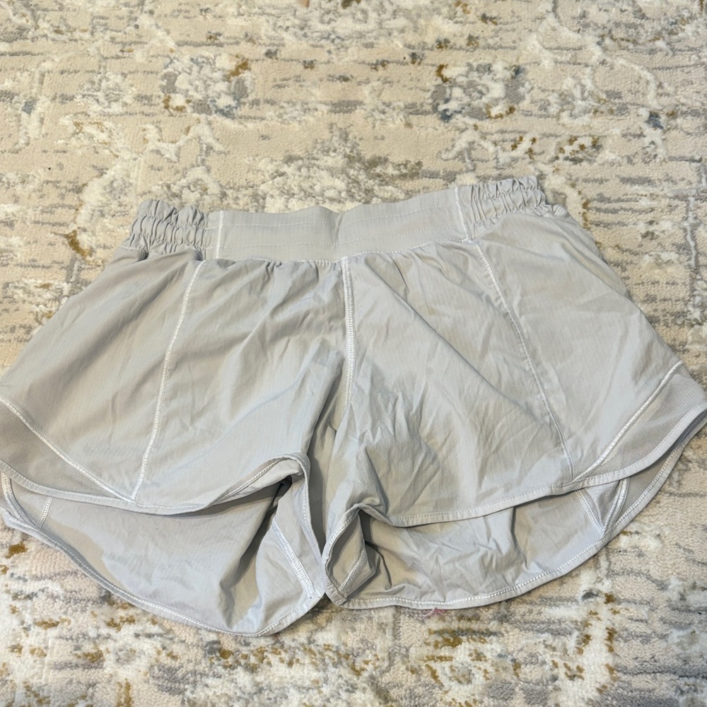 Lululemon Athletica Light Gray Athletic Shorts